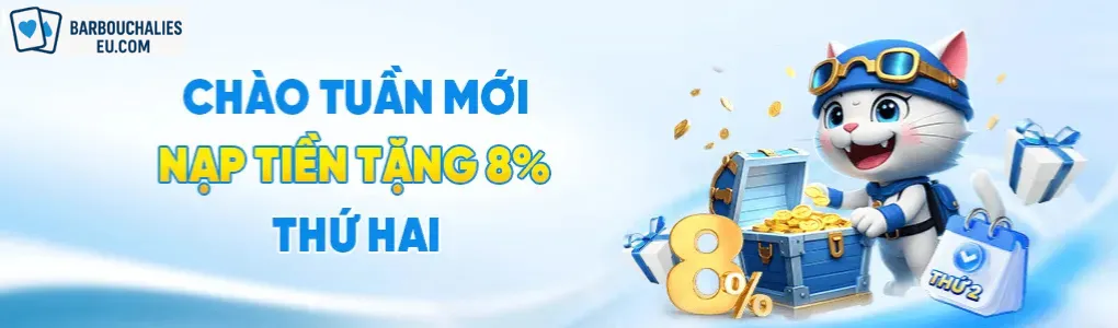 Tặng nạp 8% tại trang Fly88 app